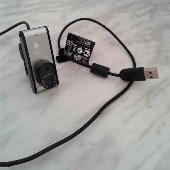 Logitech Right Light USB Web Cam notebook laptop pc V UAR38 camera lens clip on - Picture 1 of 2